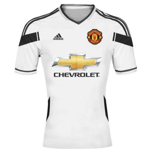 Футбольная футболка Манчестер Юнайтед Гостевая 2015/2016 Короткий рукав 6XL(62)