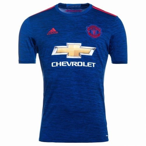 Футбольная футболка Манчестер Юнайтед Гостевая 2016/2017 Длинный рукав XL(50)