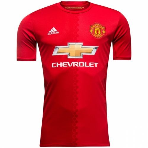 Футбольная футболка Манчестер Юнайтед Домашняя 2016/2017 Длинный рукав XL(50)