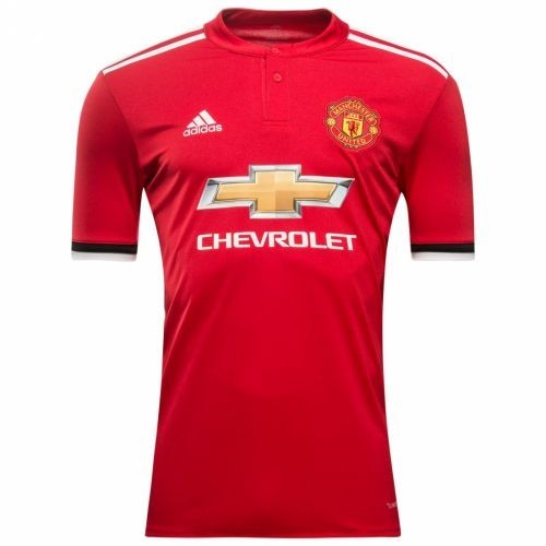 Футбольная футболка Манчестер Юнайтед Домашняя 2017/2018 Длинный рукав M(46)