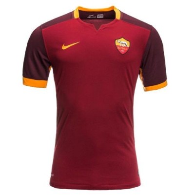 Футбольная футболка детская Рома Домашняя 2015/2016 короткий рукав XL (рост 152 см)