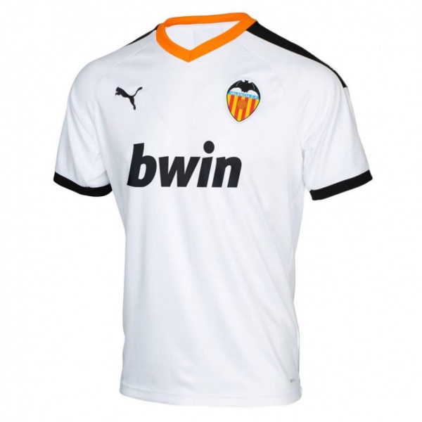 Футбольная футболка для детей Валенсия Домашняя 2019/2020 M (рост 128 см)
