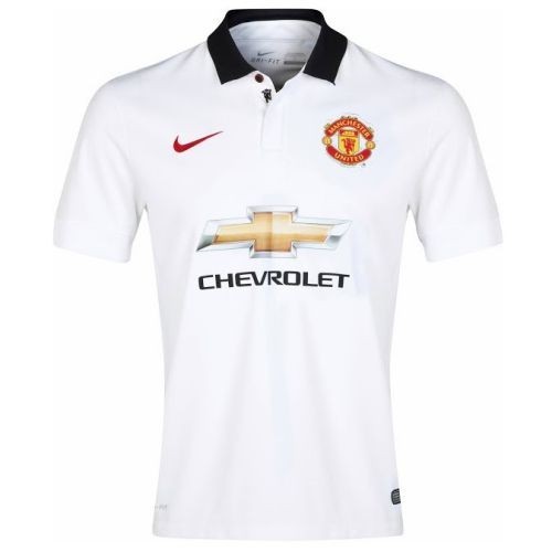Футбольная футболка Манчестер Юнайтед Гостевая 2014/2015 Короткий рукав XL(50)